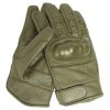 Rukavice TACTICAL kožené ZELENÉ