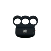 triple sting ring stun gun black front angle