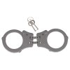 Pouta policejní DOUBLE LOCK pevná STŘÍBRNÁ