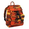 Batoh jednodňový s vreckom Savage Orange Camo