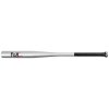 Pálka baseballová hliník 76 cm STŘÍBRNÁ