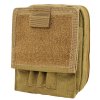 Pouzdro MOLLE na mapu COYOTE BROWN