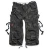 Kraťasy ENGINEER VINTAGE 3/4 BLACK CAMO (velikost S)