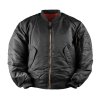 Bunda bomber MA1 BASIC ČERNÁ (velikost 3XL)