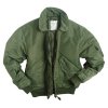 Bunda pilotní CWU BASIC ZELENÁ (velikost 3XL)