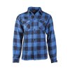 Košile DŘEVORUBECKÁ na knoflíky MODROČERNÁ (velikost 3XL)