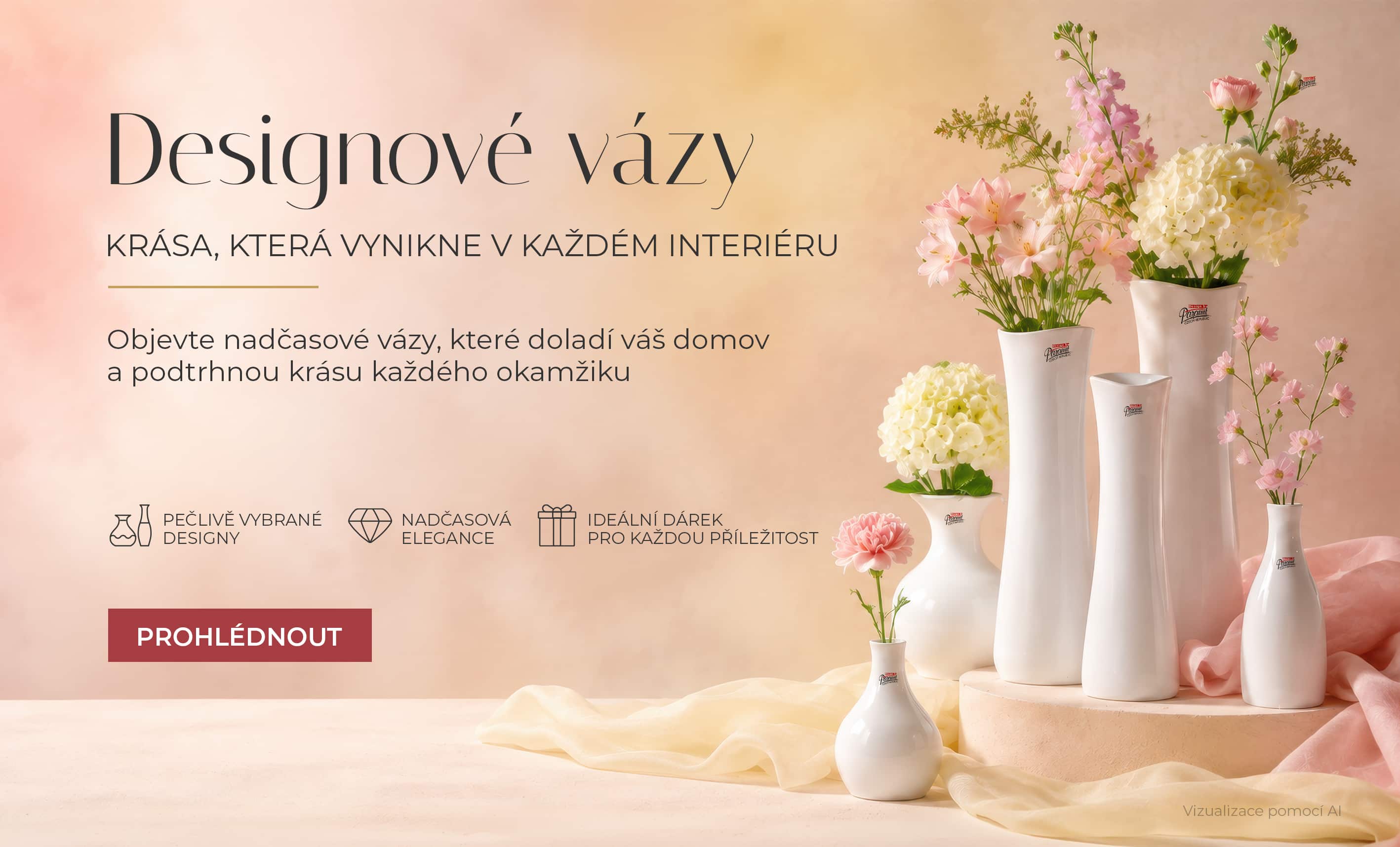 Designové vázy
