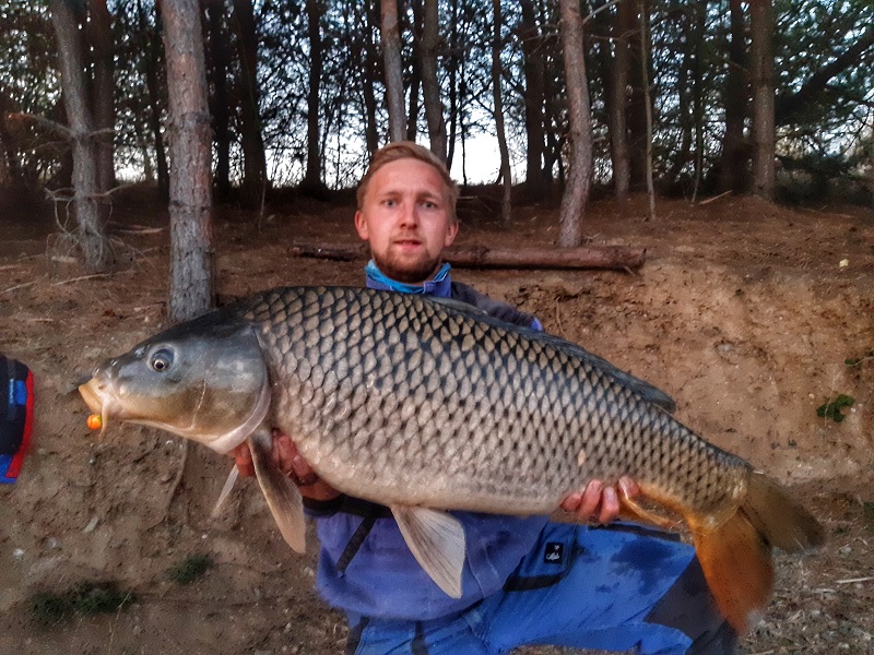 Tomáše první zkušenost s boilie od nás
