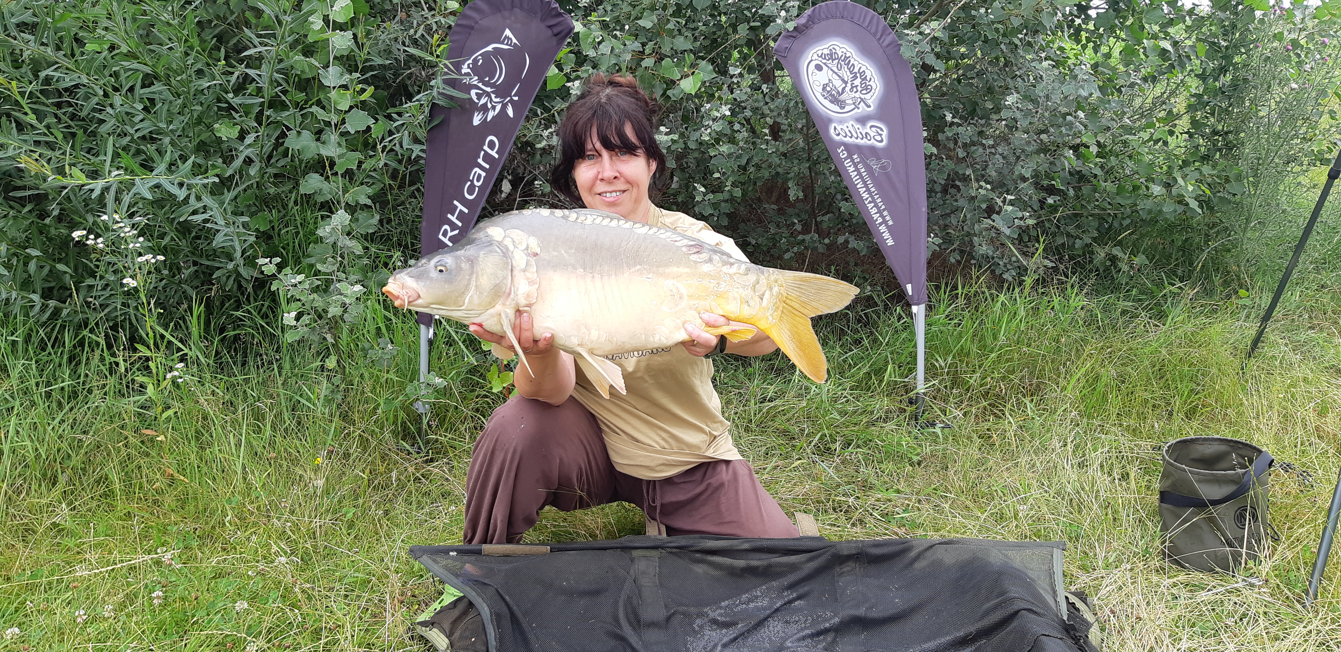 Výprava na Slovensko, kde bodovalo boilie Banán-Mušle