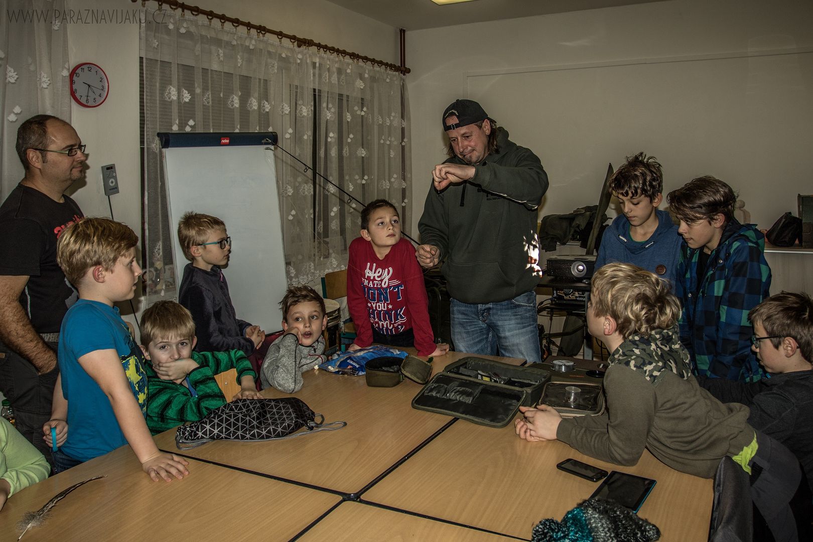 NÁVŠTĚVA RYBÁŘSKÉHO KROUŽKU V MĚLNÍKU