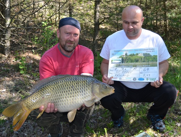 2. MÍSTO CARP MARATON PRAHA - TESTER LUBOŠ ŠEDIVÝ