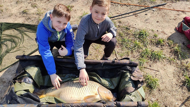 Zahájení sezóny se synem Dominikem 