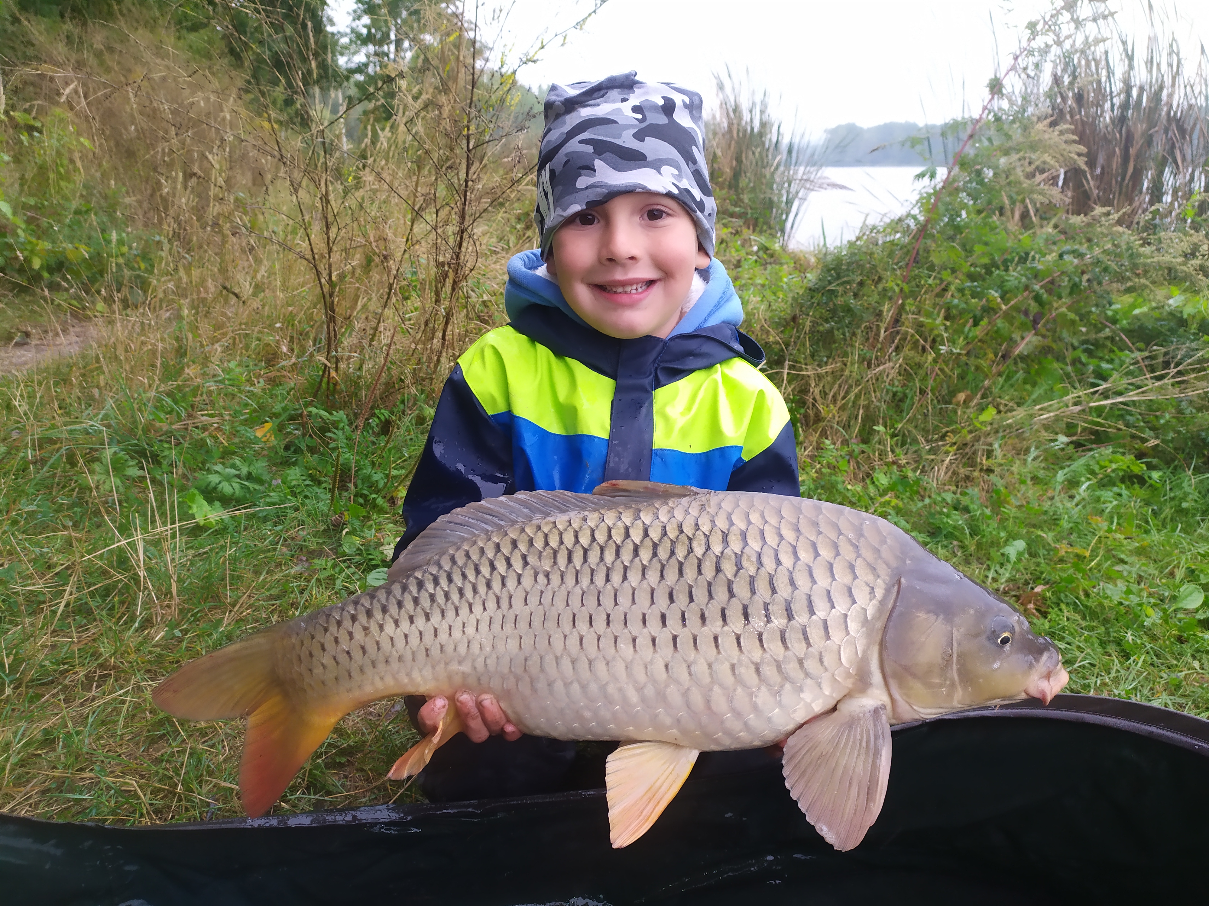 Druhá výprava se synkem na kapry