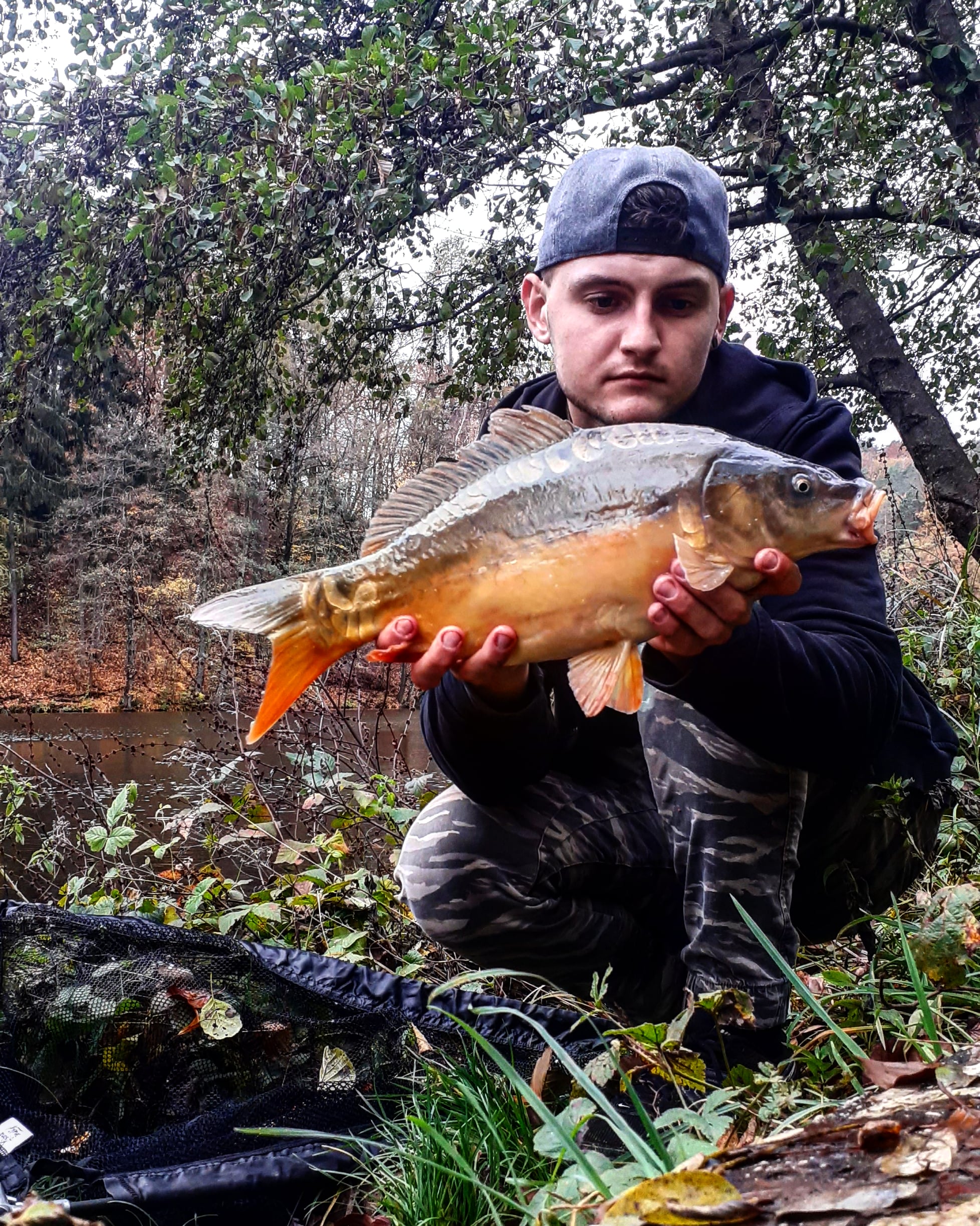 Jendyy si vyrazil na 4 hodinky na svazový rybník