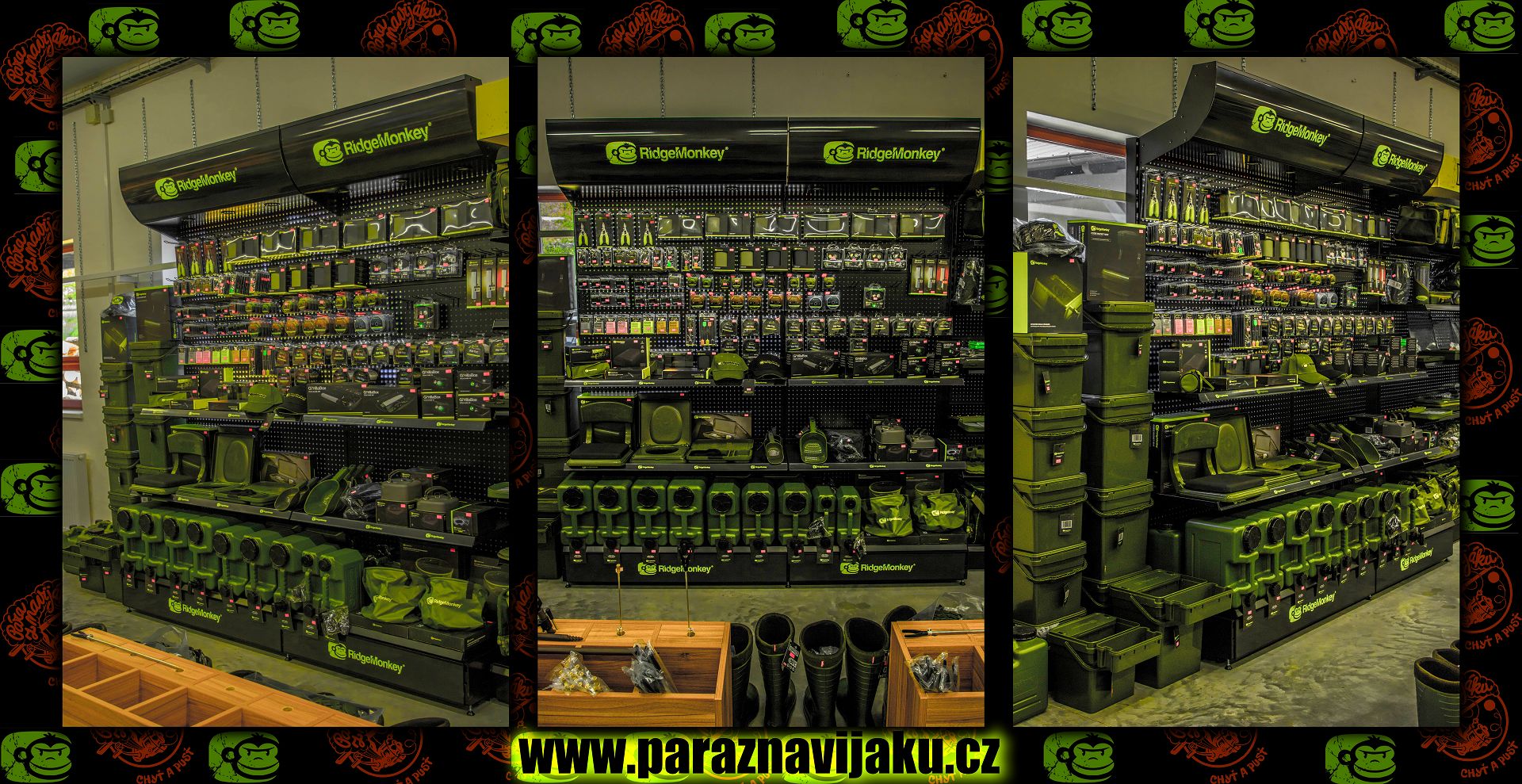 RIDGEMONKEY V NOVÉM!