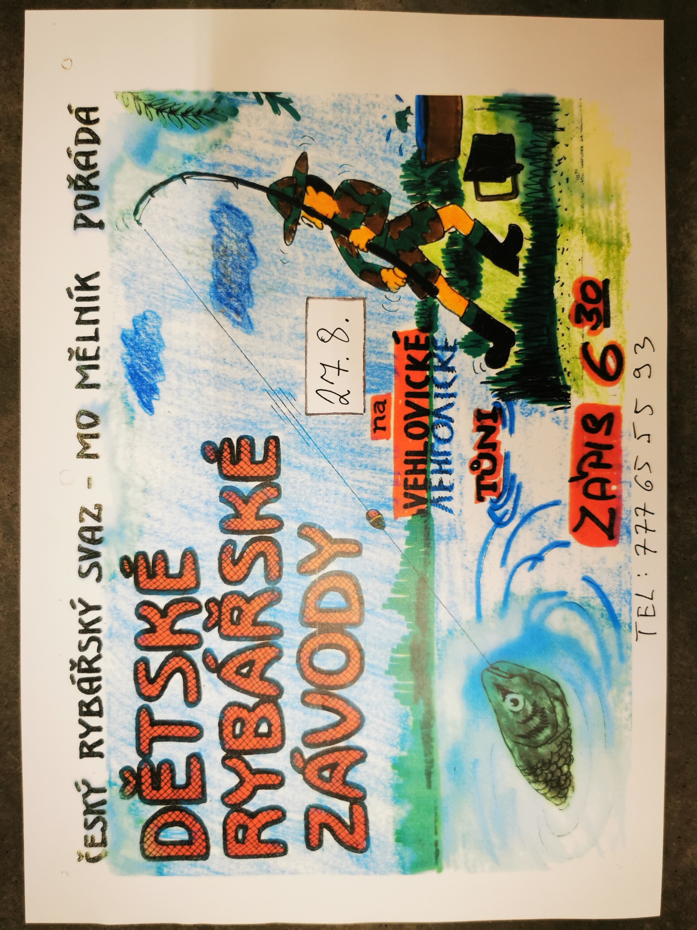 Dětské rybářské závody