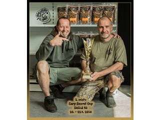 2. MÍSTO NA ZÁVODECH CARP SECRET CUP DEŠNÁ 50