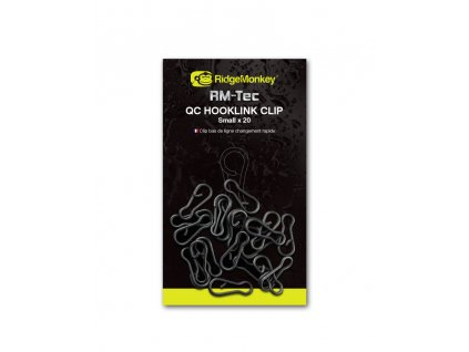 RidgeMonkey Klip RM-Tec Quick Change Hooklink Clip Small 20ks