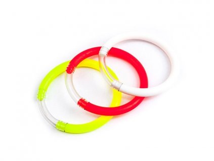 Delphin Signalizátor záběru okrúhly - kroužek 1 ks (barva žlutá, bílá, červená)