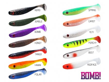 Delphin Umělá nástraha BOMB! Rippa 5 ks 10cm TANGO