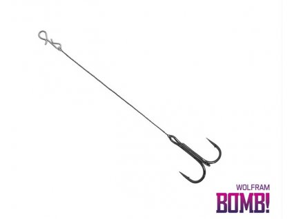 Delphin BOMB! Twisto RIGS Wolfram / 3ks - vel. 2, 12cm, 22 kg