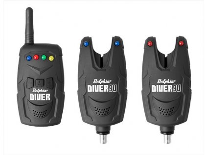 Delphin DIVER 9V  2+1 sada signalizátorů