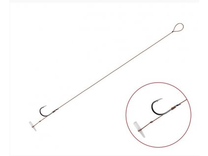 Delphin Feederový návazec Proxi 8 Quickstop / 6ks vel. 6 12cm