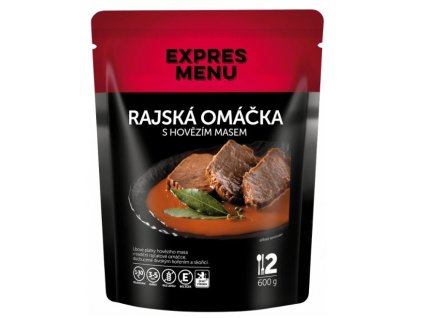 Expres Menu Rajská s hovězím masem 2porce 600 g