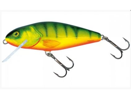 Salmo Wobler Perch Floating 8cm Hot Perch