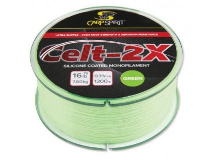 Carp Spirit Celt 2X Mymetik 1600 m 0,26 mm 5,00 kg zelený