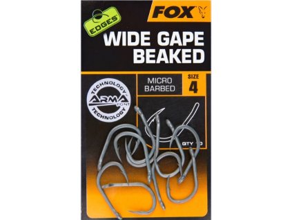 Fox Háčky Edges Wide Gape Beaked vel. 2