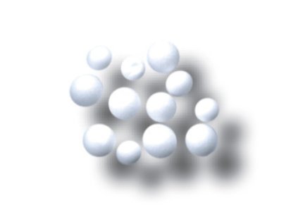 Bubeník Polystyrenové kuličky