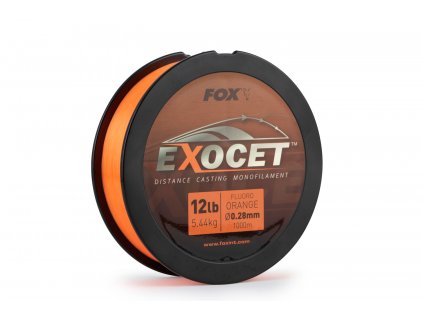 Fox Vlasec Exocet Fluoro Orange Mono 1000m 0,28mm