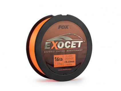 Fox Vlasec Exocet Fluoro Orange Mono 1000m 0,35mm