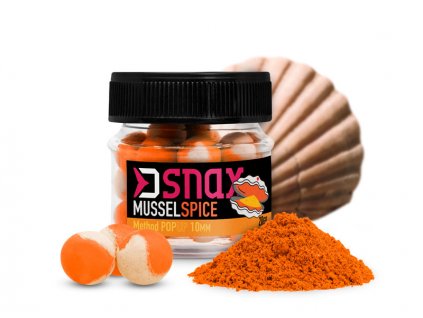 Delphin Nástraha D SNAX POP Mušle-Koření 8mm 20g