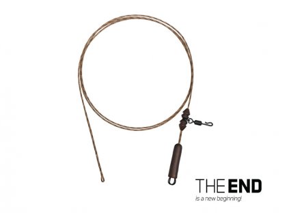 Delphin Montáž THE END Leadcore HELI  3 ks 80cm