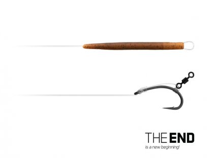 Delphin Návazec THE END D-Rig vel.6 20 cm 17lbs 2ks