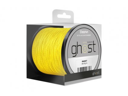 Delphin Šňůra Ghost 8+1 žlutá 0,23mm 30lbs 300m