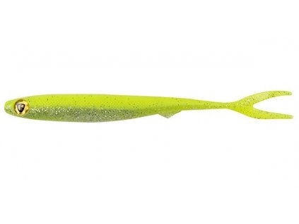 Fox Rage Gumová Nástraha Slick Finesse Super Soft UV Chartreuse Ayu 11cm