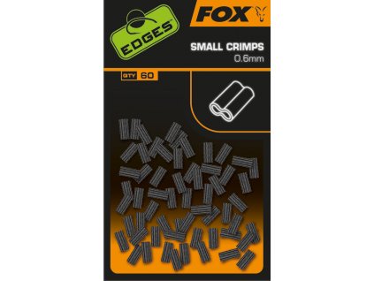 Fox Edges Spojky Small Crimps 0,6mm 60ks