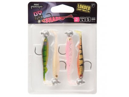 Fox Rage Gumová Nástraha Zander Pro Loaded Uv Mixed Colour Packs 7,5cm, 5g