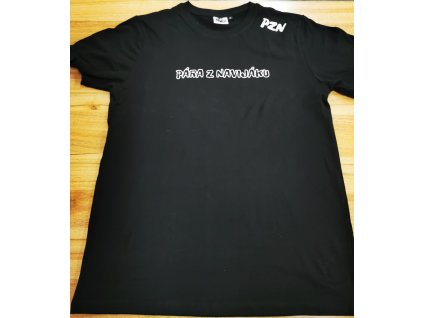 PZN tričko černé s logem vel. XL