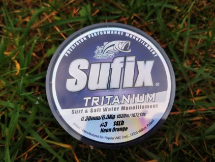 Sufix Vlasec Tritanium Neon Orange 1750m 0,28mm 5,5kg