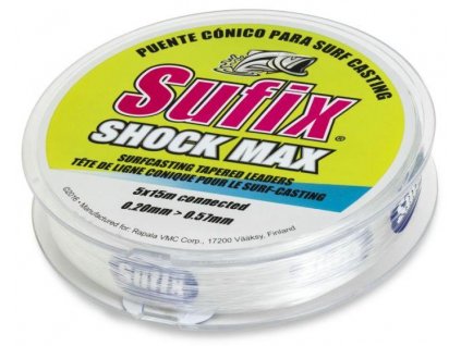 Sufix Shock Max 5x15 m 0,26-0,57 mm