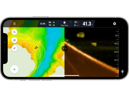 Deeper Nahazovací sonar Wifi s GPS Fishfinder Pro+ 2