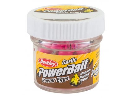 Berkley PowerBait Power Clear Eggs Floating Clear Green Purple-Pink Garlic