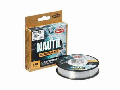 Berkley Nautil Surf Monofilament Tapered 5x15m 0,28mm-0,57mm