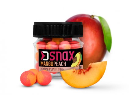 Delphin Nástraha D SNAX POP Mango-Broskev 12mm 20g