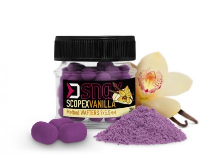 Delphin Nástraha D SNAX WAFT Skopex-Vanilka 7x5,5mm 20g