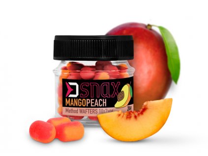 Delphin Nástraha D SNAX WAFT Mango-Broskev 7x5,5mm 20g